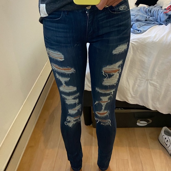 3x1 Denim - Skinny jeans with rips